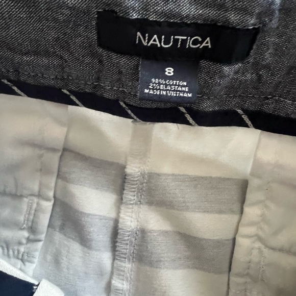 Nautica Sz 8 Striped Shorts NWT - Picture 3 of 3